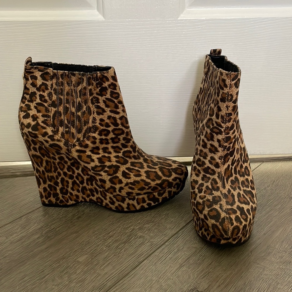 Leopard Boots